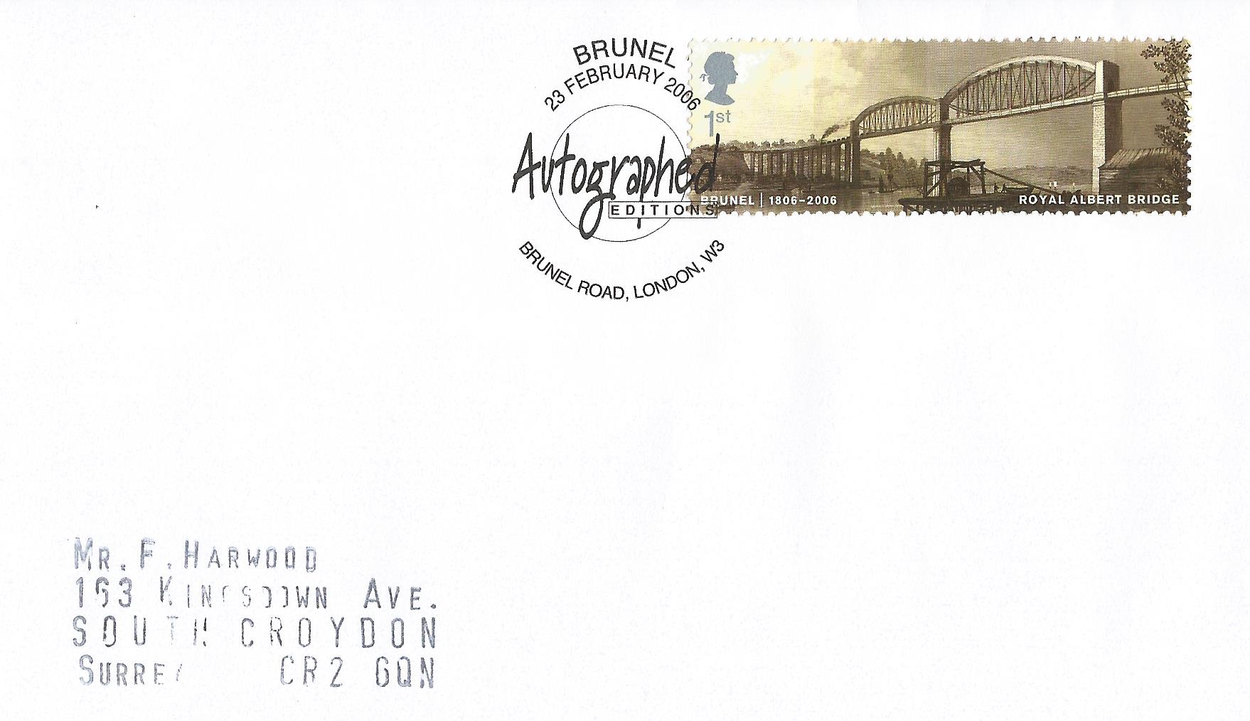 Brunel Autographed Editions Brunel Road London W3_15799