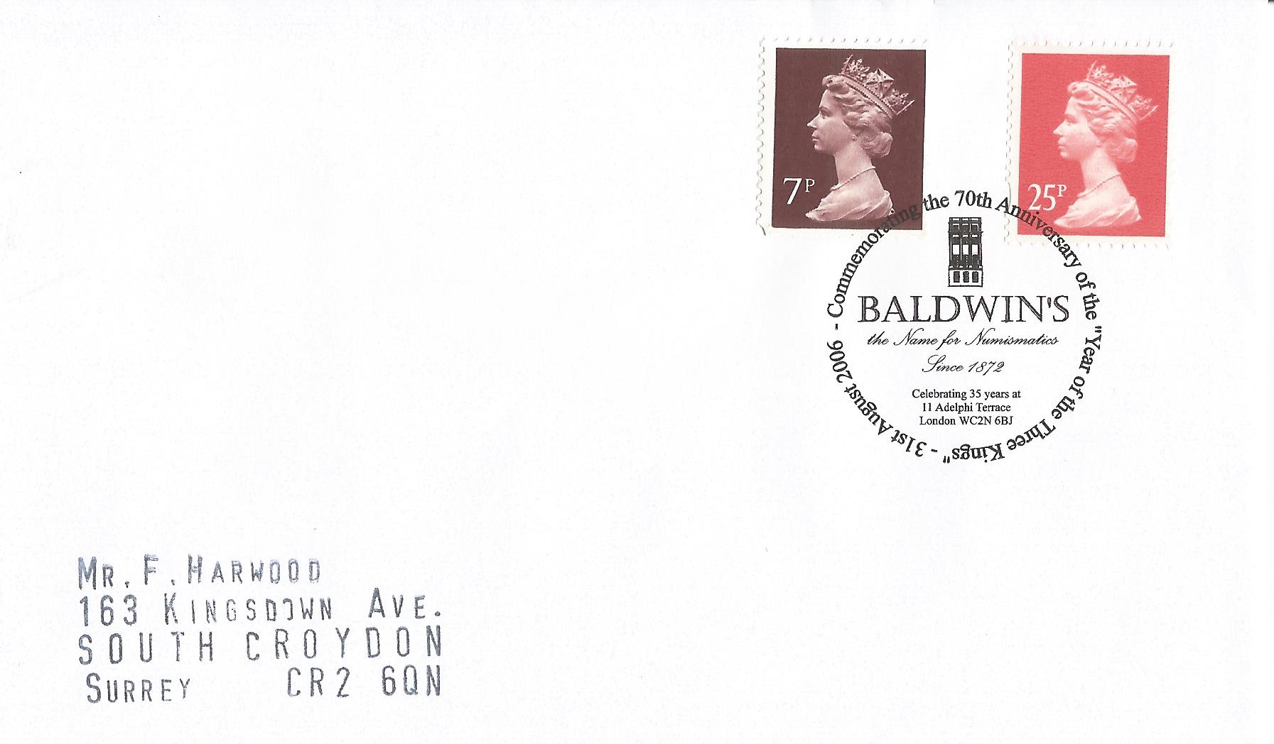 Commemorating the 70th Anniversary of The Year of the Three Kings Baldwin's The name for Numismatics Since 1872 Celebrating 35 Years at 11 Adelphi Terrace London WC2N  6BJ_16011
