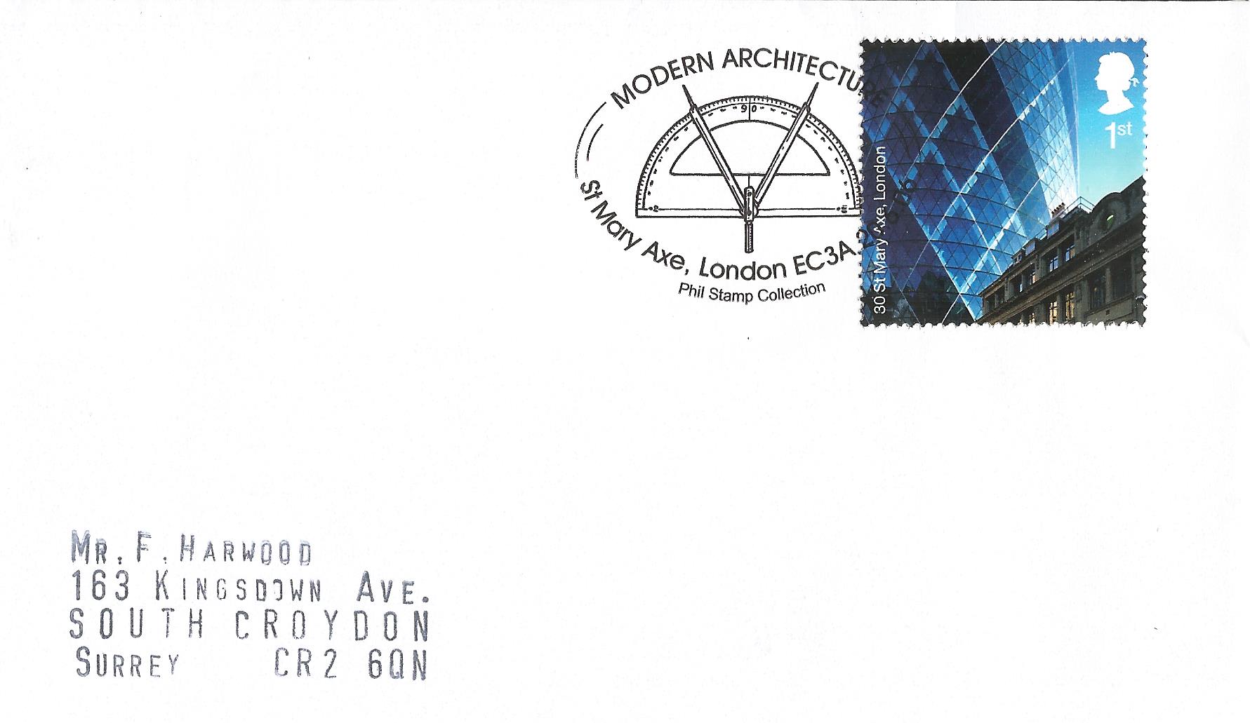 Modern Architecture St Mary Axe Phil Stamp Collection  London EC3A_15940