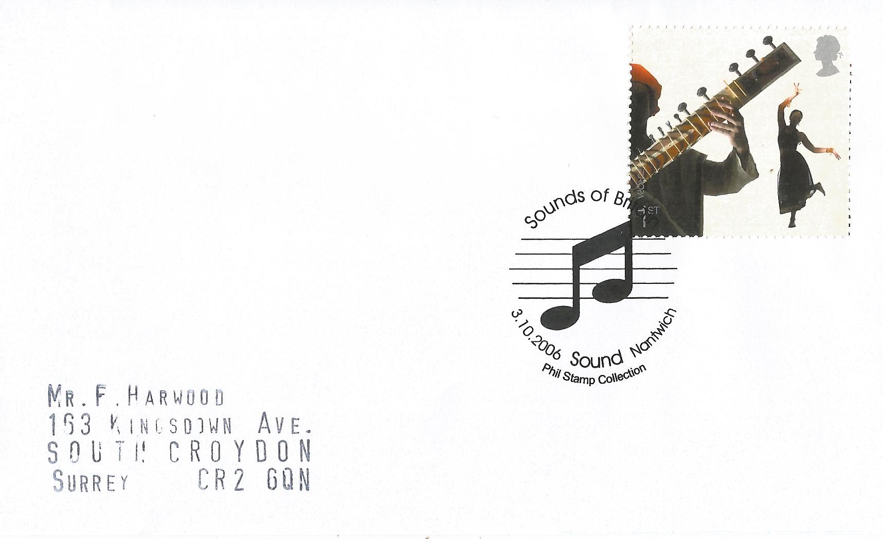 Sounds of Britain Phil Stamp Collection Sound Nantwich_16072