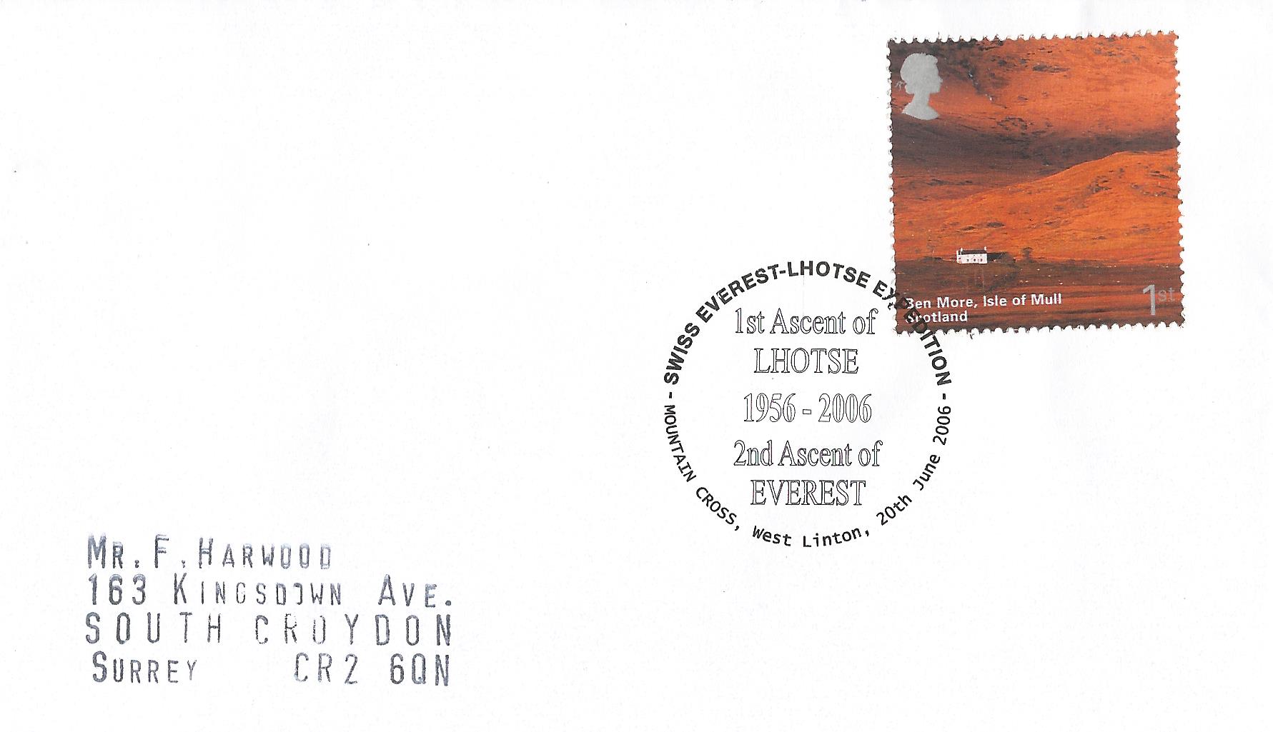 Swiss Everest-Lhotse Exhibition 1st Ascent of Lhoste 1956-2006 2nd Ascent of Everest Mountain Cross West Linton_15950