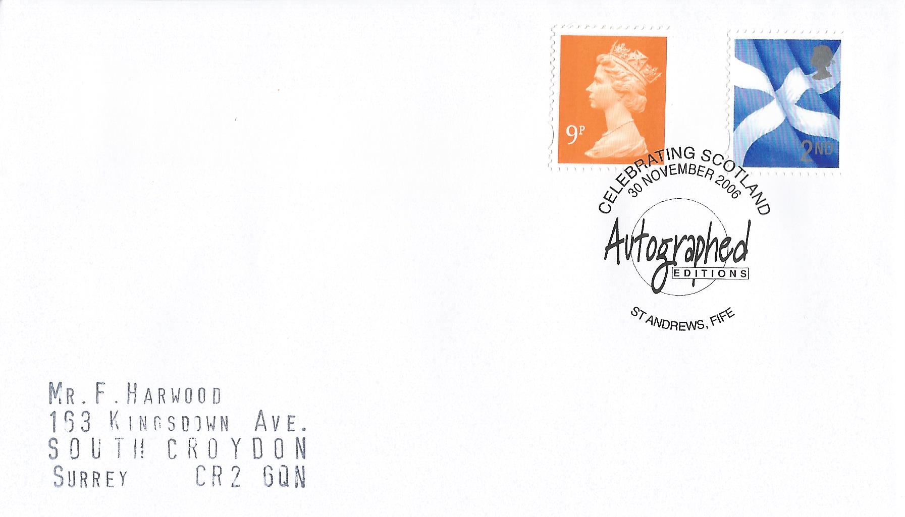 Celebrating Scotland Autographed Editions St Andrews Fife_16143