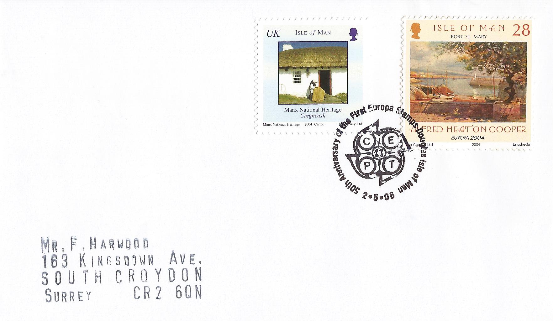 50th Anniversary of the First Europa Stamps Douglas Isle of Man_M595