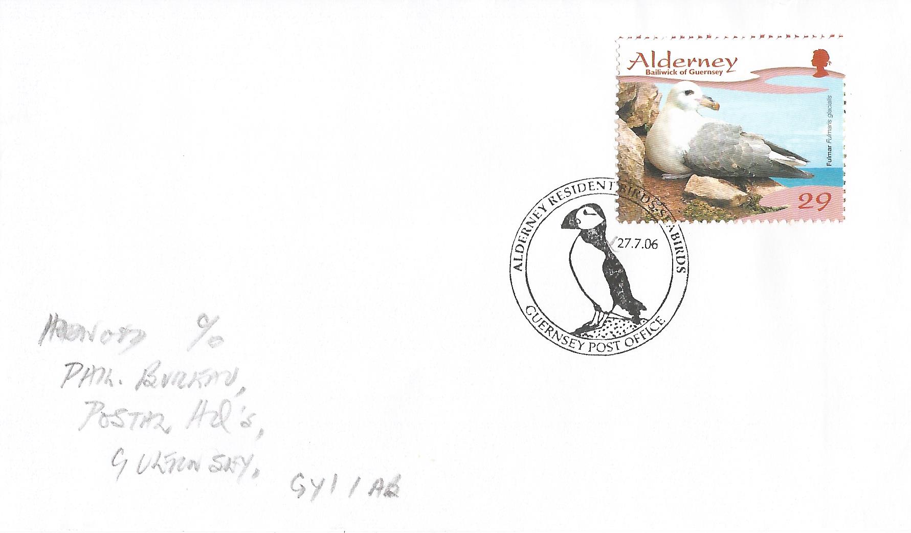 Alderney Resident Birds Sea Birds Guernsey Post Office_G257