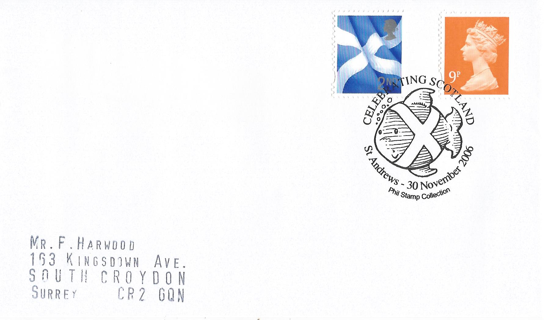 Celebrating Scotland Phil Stamp Collection St Andrews_16141