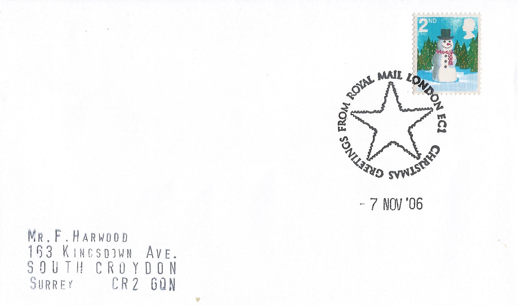Christmas Greetings From Royal Mail London EC1_16109
