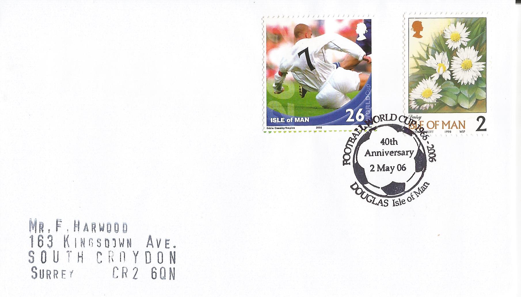 Football World Cup 1966-2006 40th Anniversary Douglas Isle of Man_M594