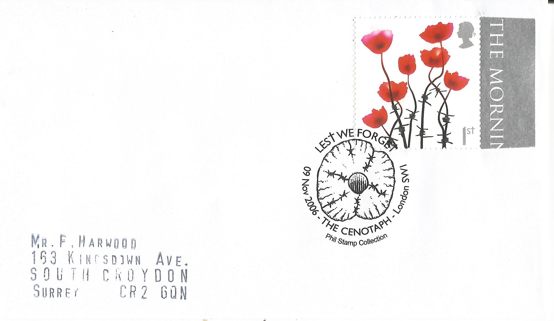 Lest We Forget Phil Stamp Collection The Cenotaph London SW1_16115