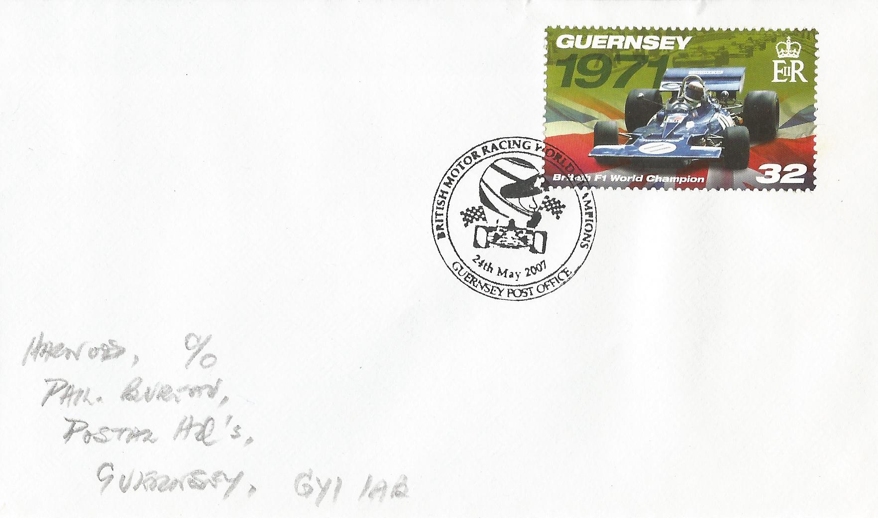 British Motor Racing World Champions Guernsey Post Office_G265