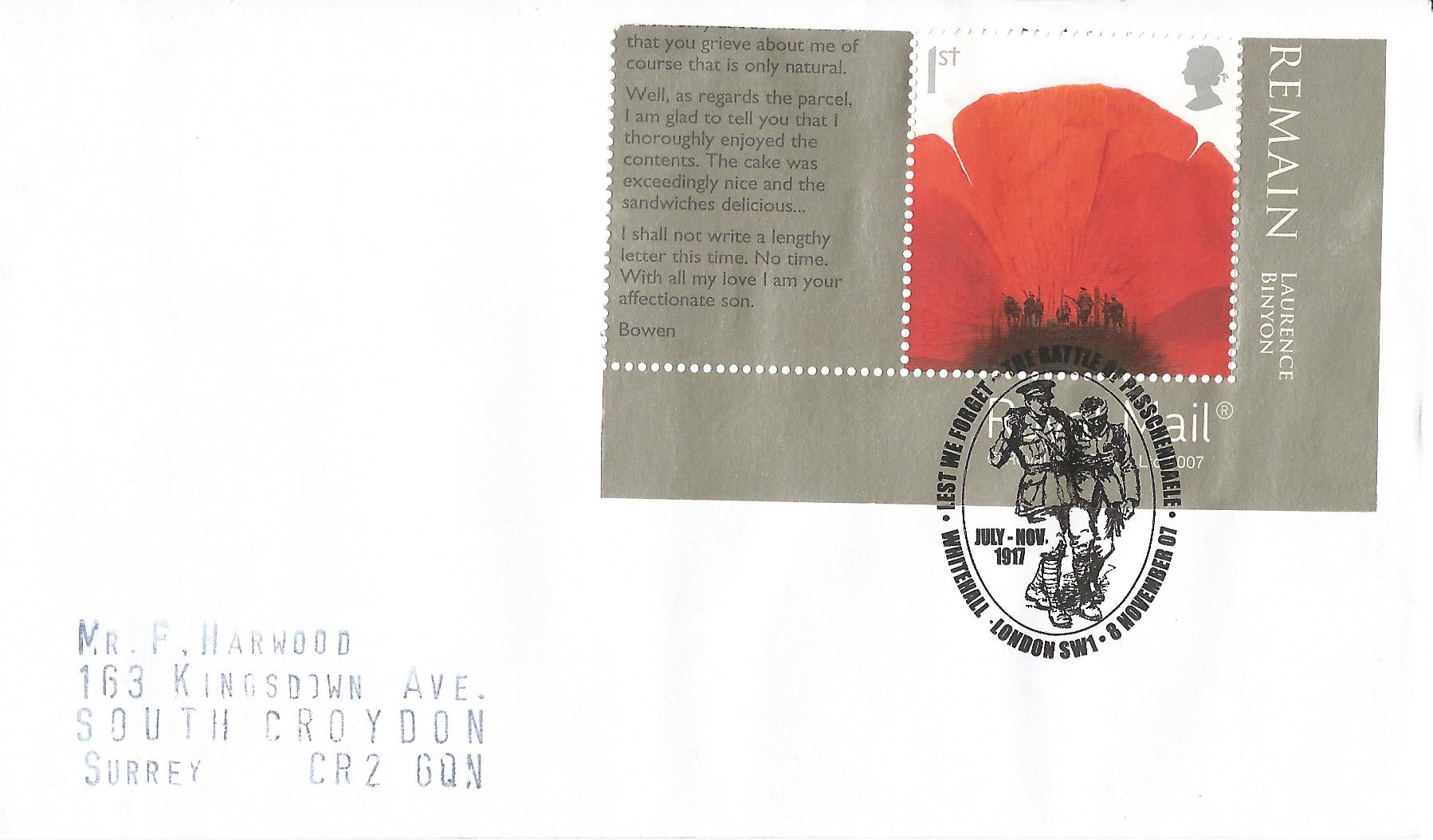 Lest We Forget The Battle of Passchendaele  Whitehall London SW1_16594