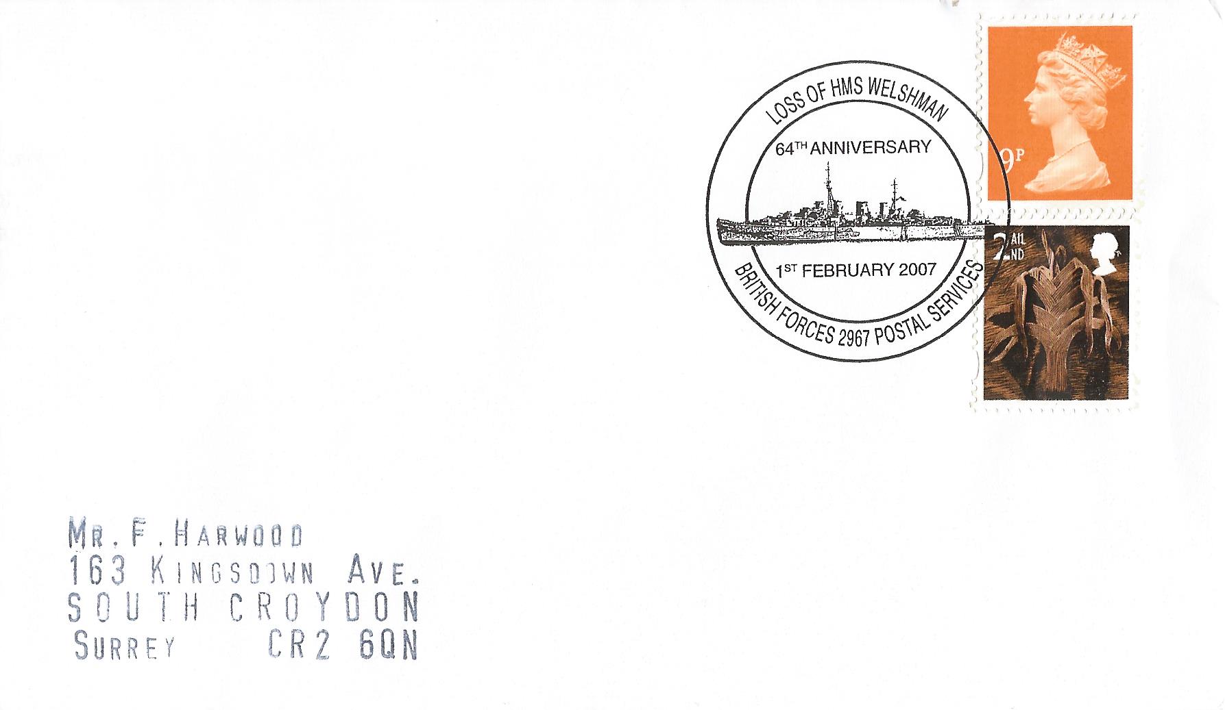 Loss of HMS Welshman 64th Anniversary BFPS 2967_16202