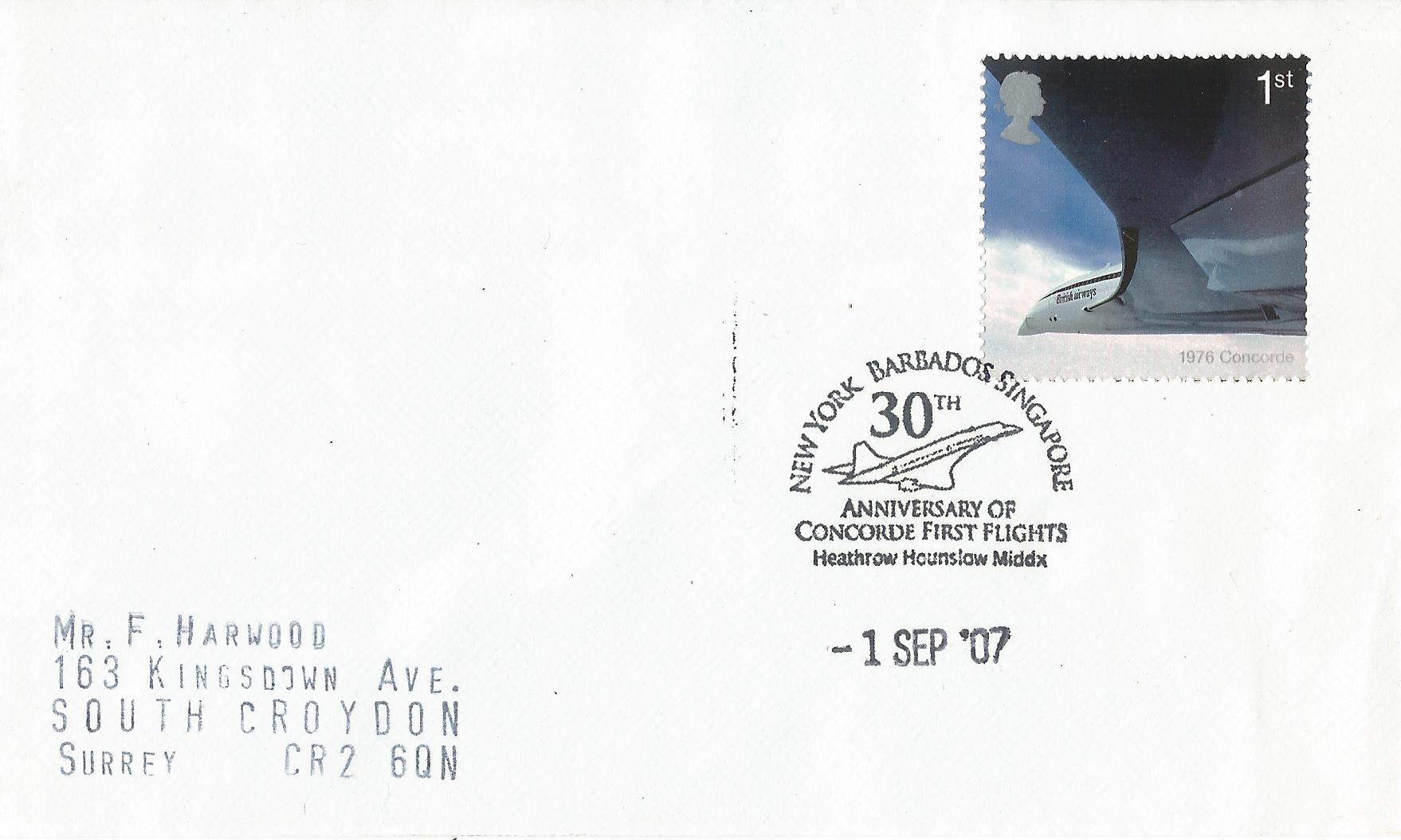 New York Barbados Singapore 30th Anniversary of Concorde First Flights Heathrow Hounslow Middx_16494