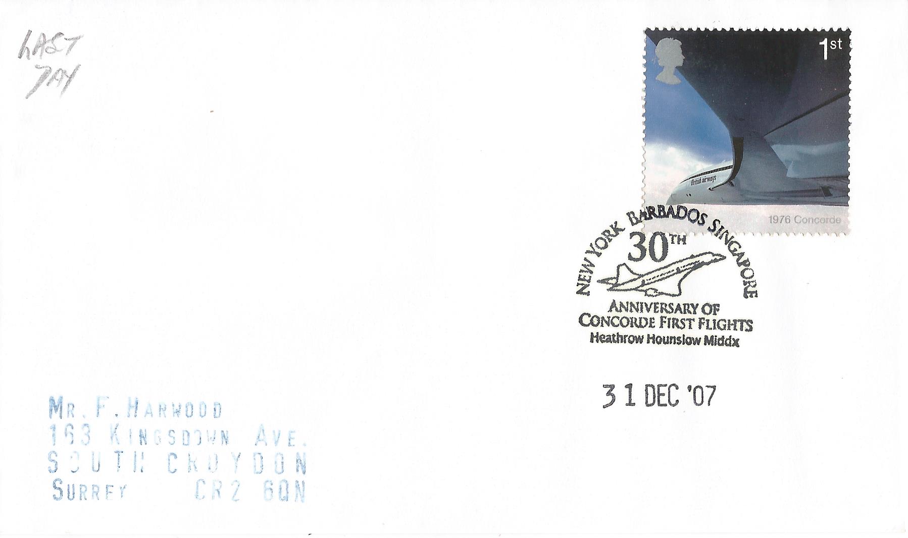New York Barbados Singapore 30th Anniversary of Concorde First Flights Heathrow Hounslow Middx_16494(1)