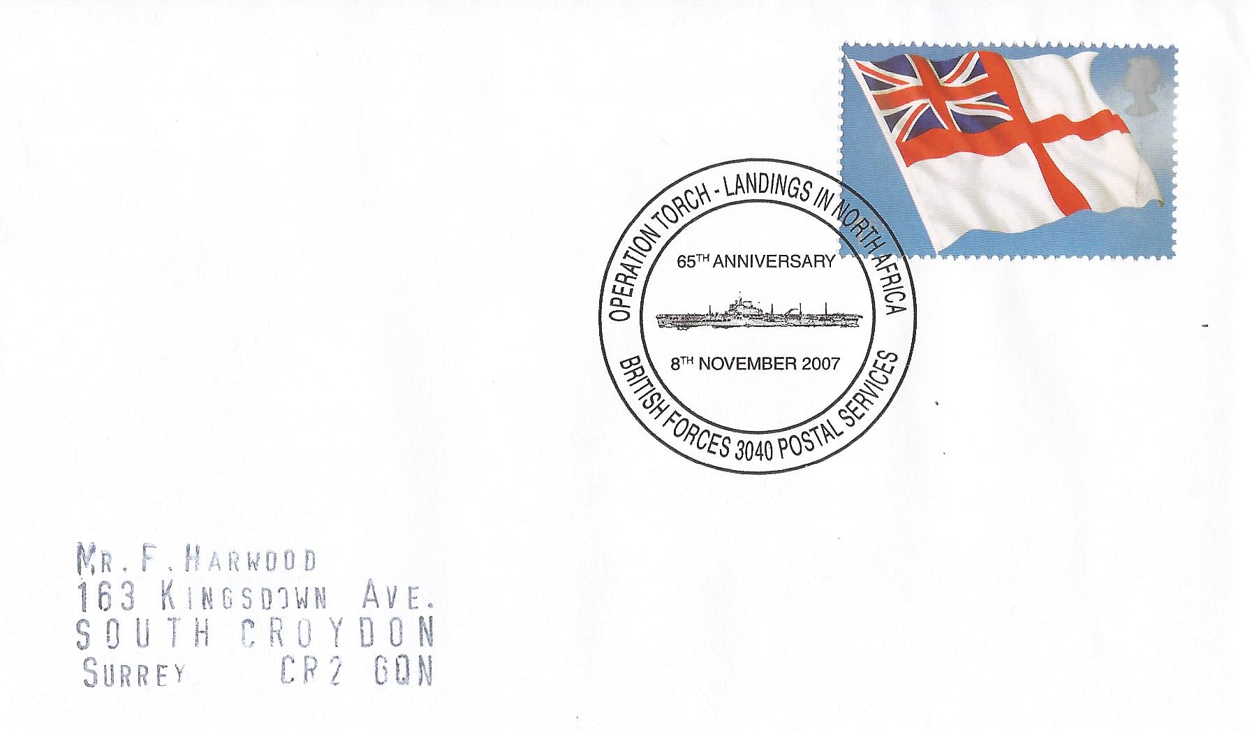 Operation Torch Landings in North Africa 65th Anniversary BFPS 3040_16587