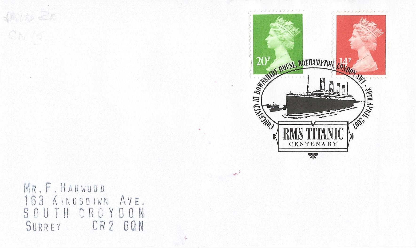RMS Titanic Centenary Conceived at Downshire House Roehampton London SW1_16312