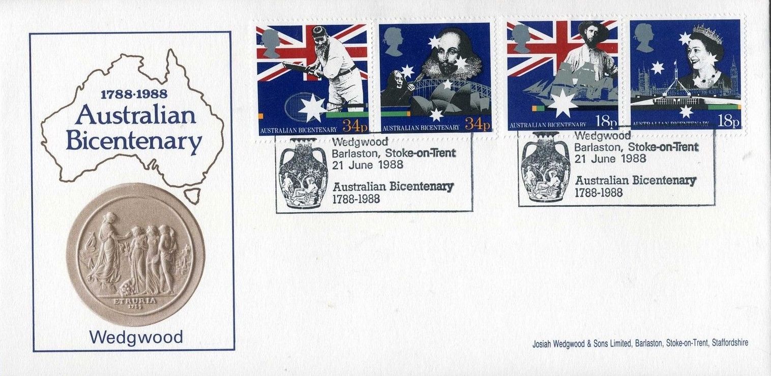 Australian Bicentenary 1788-1988 Wedgwood Barlaston Stoke on Trent_7231