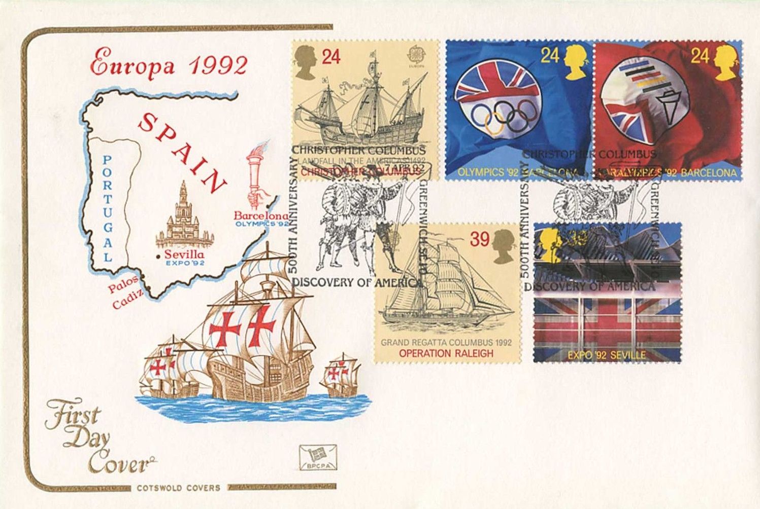 500th Anniversary Christopher Columbus Discovery of America Greenwich SE10_8396(2)