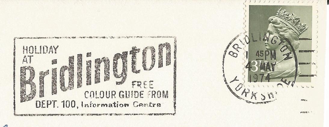 Holiday at Bridlington Free Colour Guide From Dept 100 Information Centre_LP 1471 t