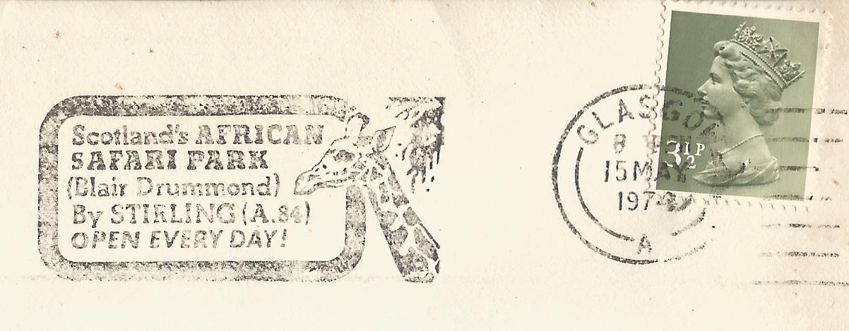 Scotland's African Safari Park (Blair Drummond) By Stirling (A 84) Open Every Day_LP 1519 t (2)