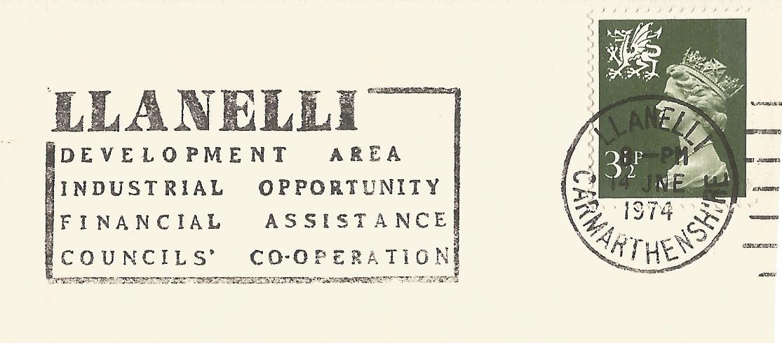 Llanelli Development Area Industrial Opportunity Financial Assistance Councils' Co-Operation_LP 1381 t