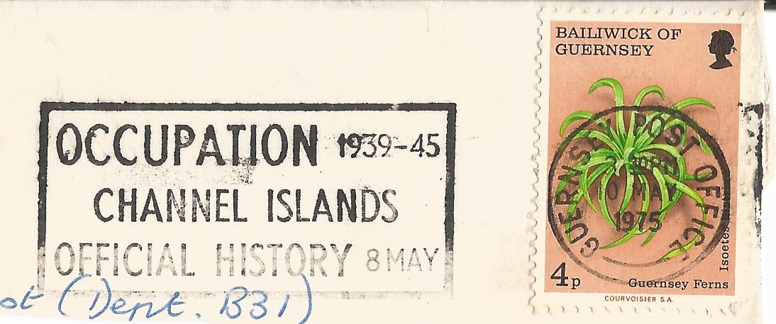 Occupation 1939 - 45 Channel Islands Official History 8 May_LP G 11t