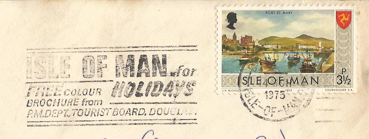 Isle of Man for Holidays  Free Colour Brochure From PM Dept Tourist Board Douglas _IM 8 t (1)