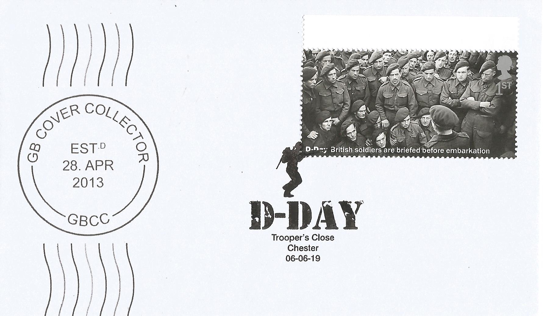 D-Day Trooper's Close Chester