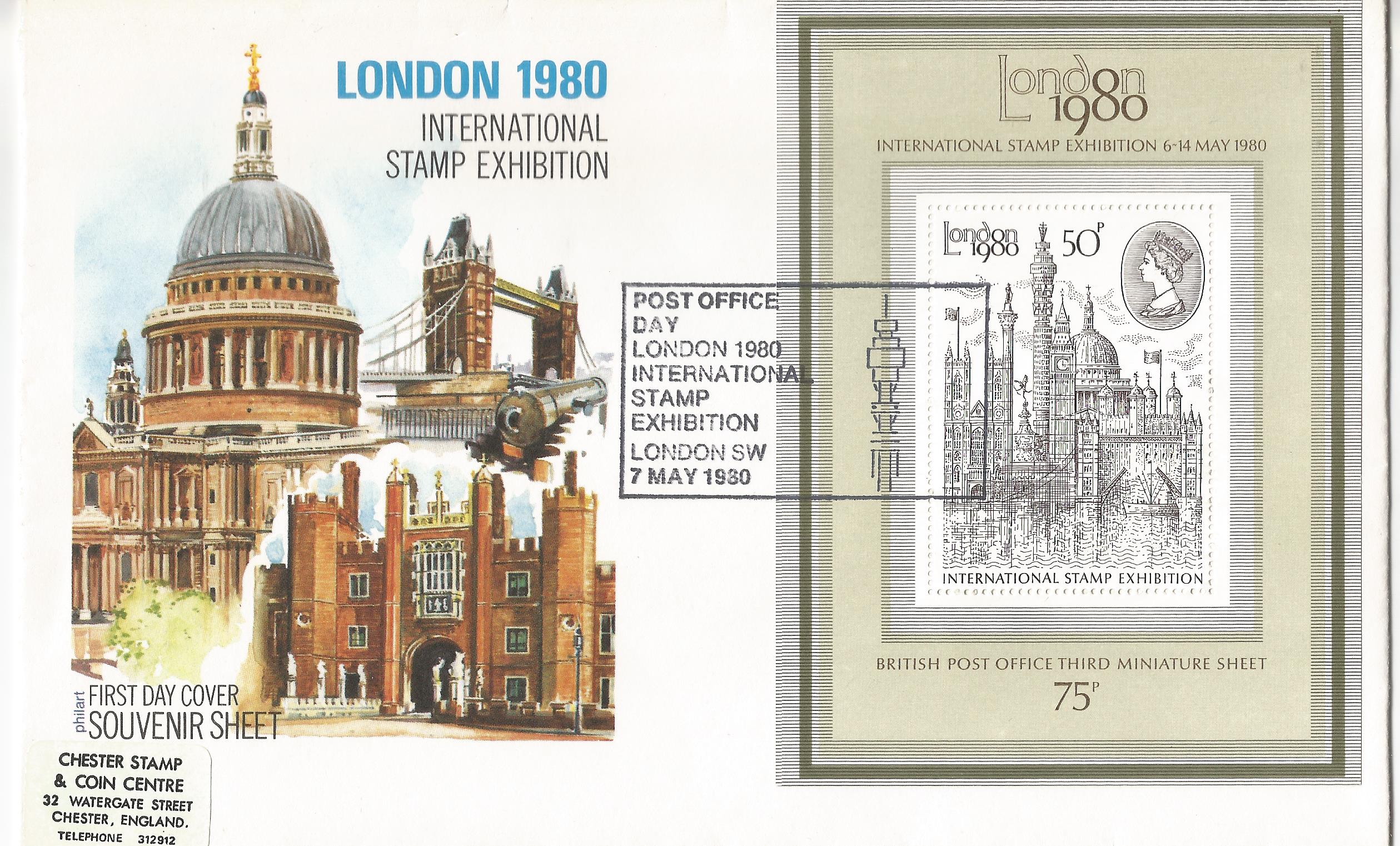 Post Office Day London 1980 International Stamp Exhibition London SW_4200 (1)