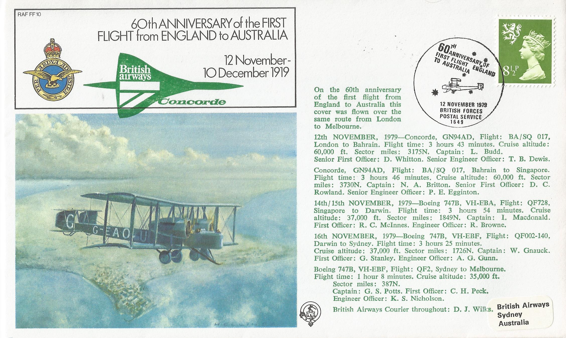 60th Anniversary of First Flight England to Australia BFPS 1649_4071
