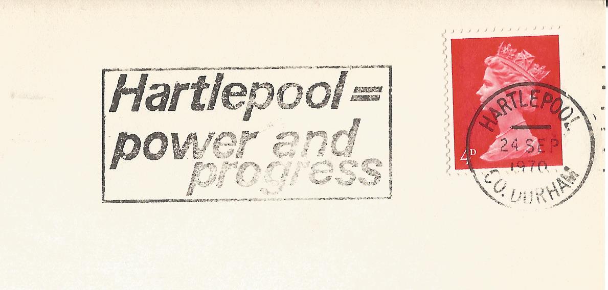 Hartlepool = power and progress_LP 964 t