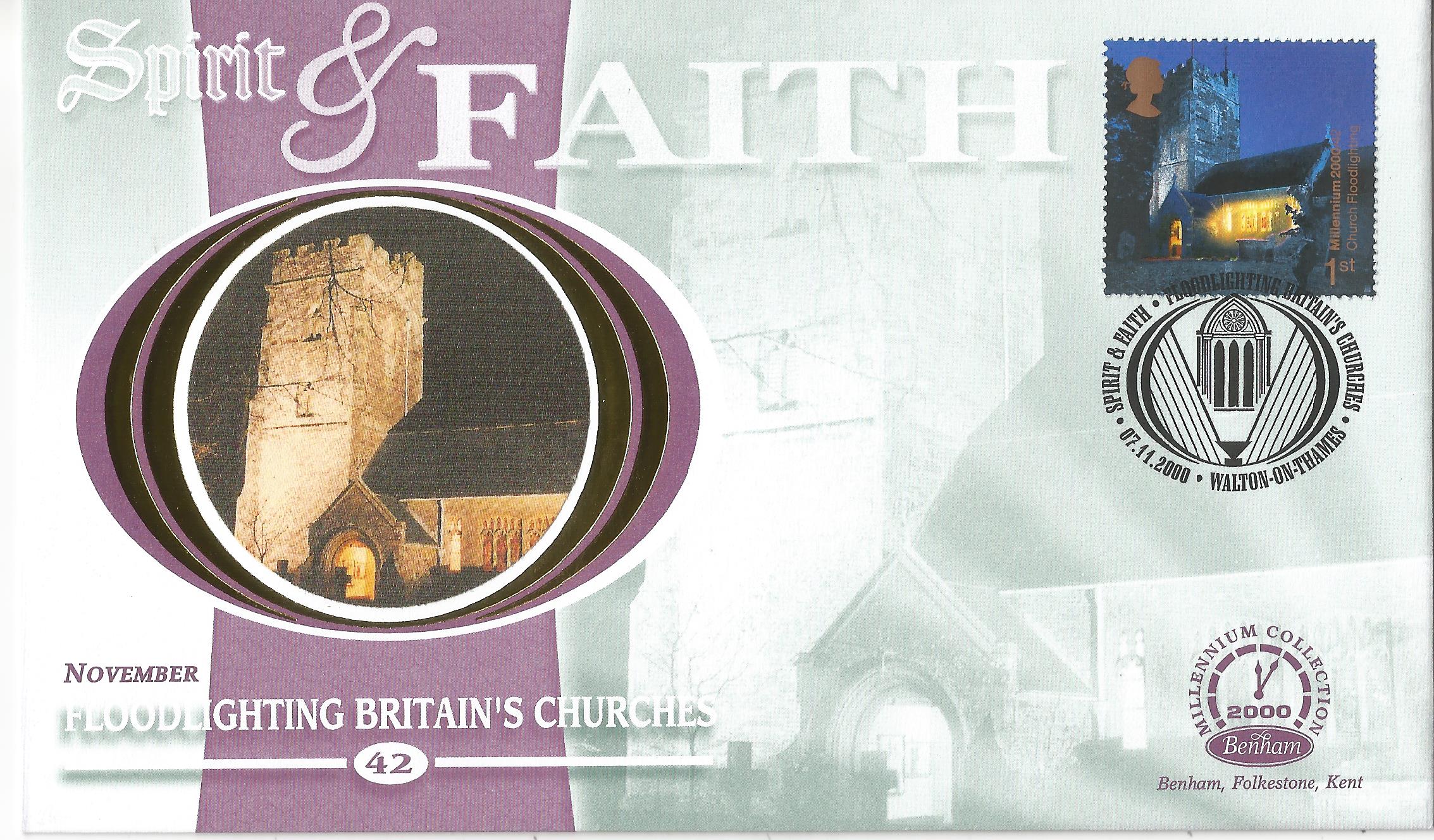 Spirit & Faith Floodlighting Britain's Churches Walton on Thames_12969