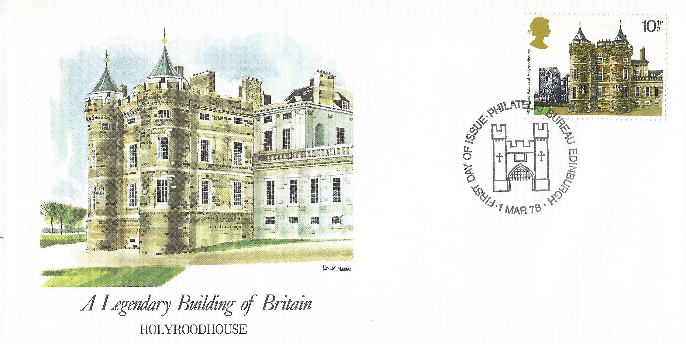First Day Of Issue Philatelic Bureau Edinburgh