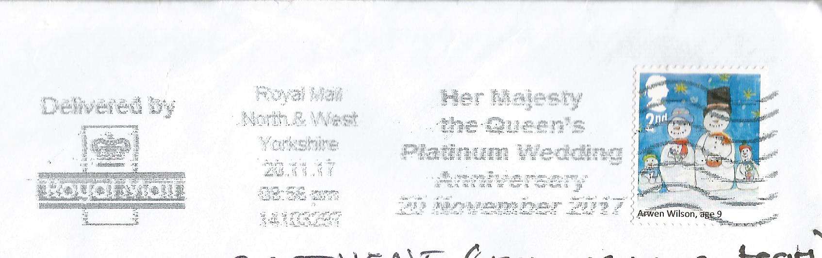Her Majesty the Queen's Platinum Wedding Anniversary 20 November 2017