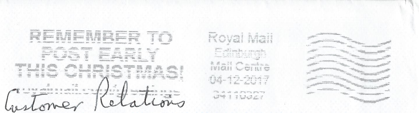Remember to Post Early This Christmas ! royalmail.com /greetings