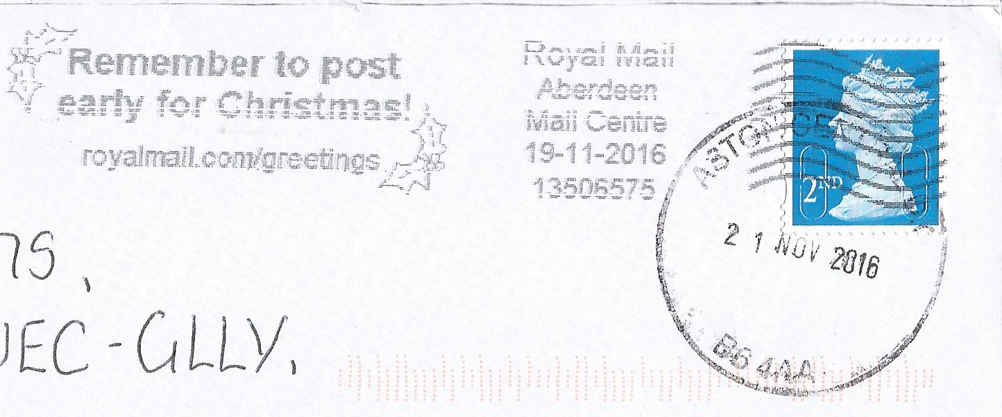 Remember to post early for Christmas royalmail.com greetings