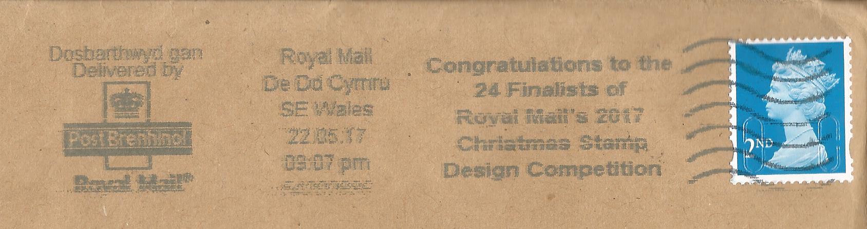 Congratulations to the 24 Finalists of Royal Mail's 2017 Christmas Stamp Design Competition