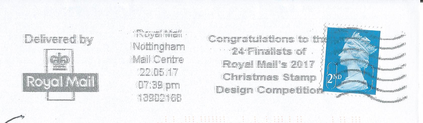 Congratulations to the 24 Finalists of Royal Mail's 2017 Christmas Stamp Design Competition