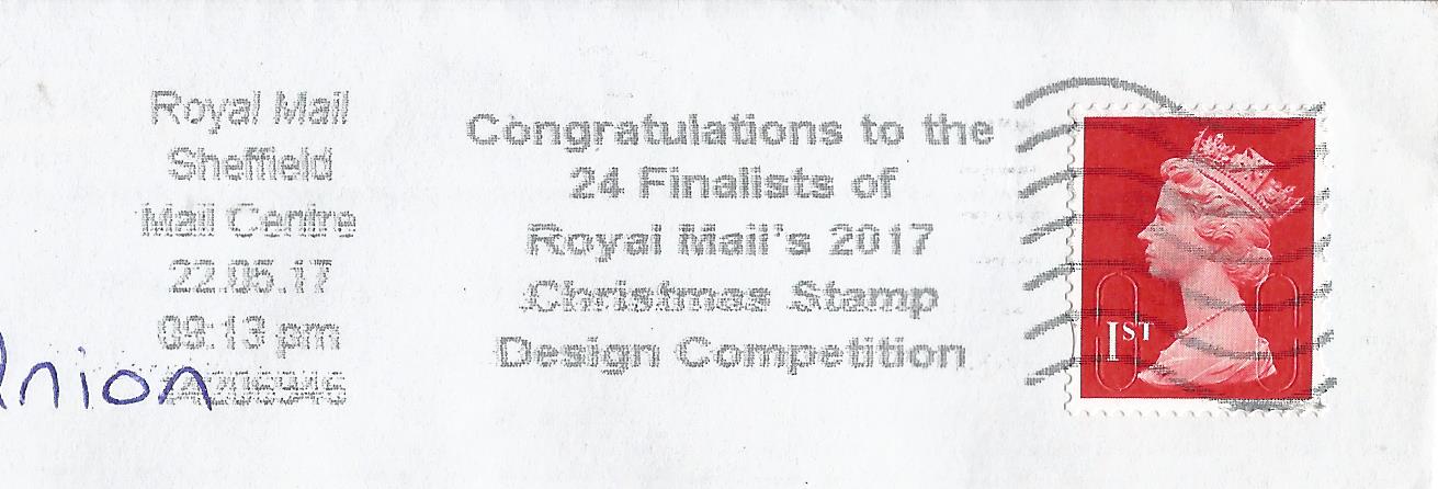 Congratulations to the 24 Finalists of Royal Mail's 2017 Christmas Stamp Design Competition