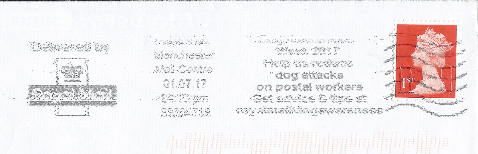 Dog Awareness Week 2017 Help us reduce dog attacks on postal workers Get advice & tips at royalmail dogawareness