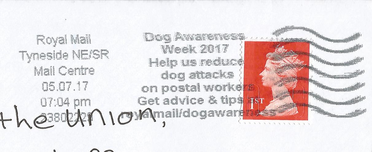 Dog Awareness Week 2017 Help us reduce dog attacks on postal workers Get advice & tips at royalmail dogawareness