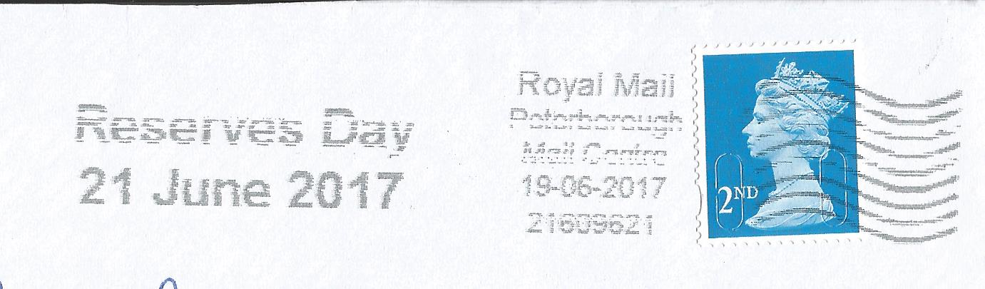 Reserves Day 21 June 17