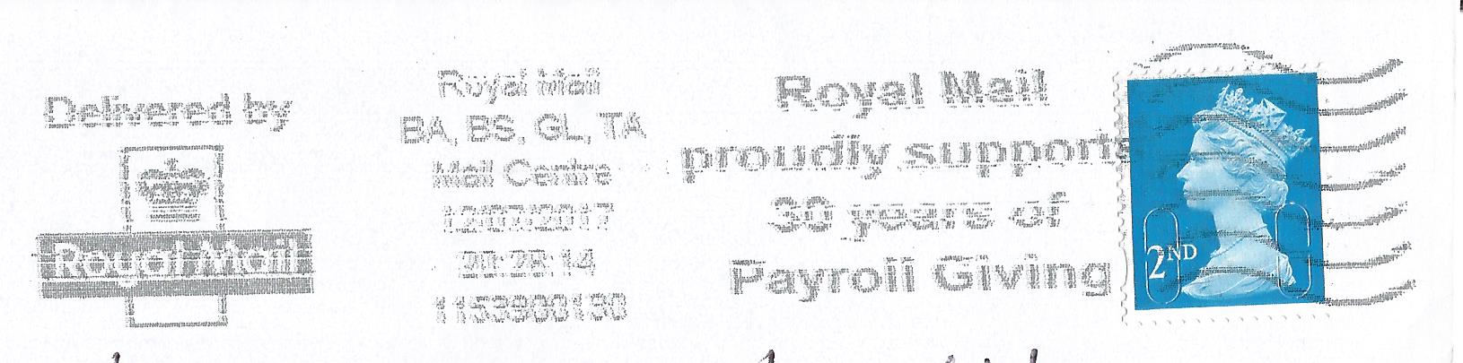 Royal Mail proudly supports 30 years of Payroll Giving