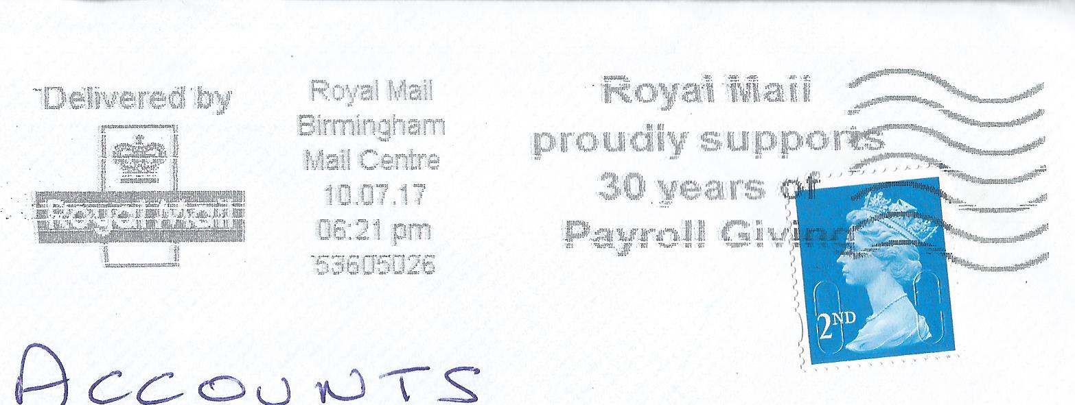 Royal Mail proudly supports 30 years of Payroll Giving