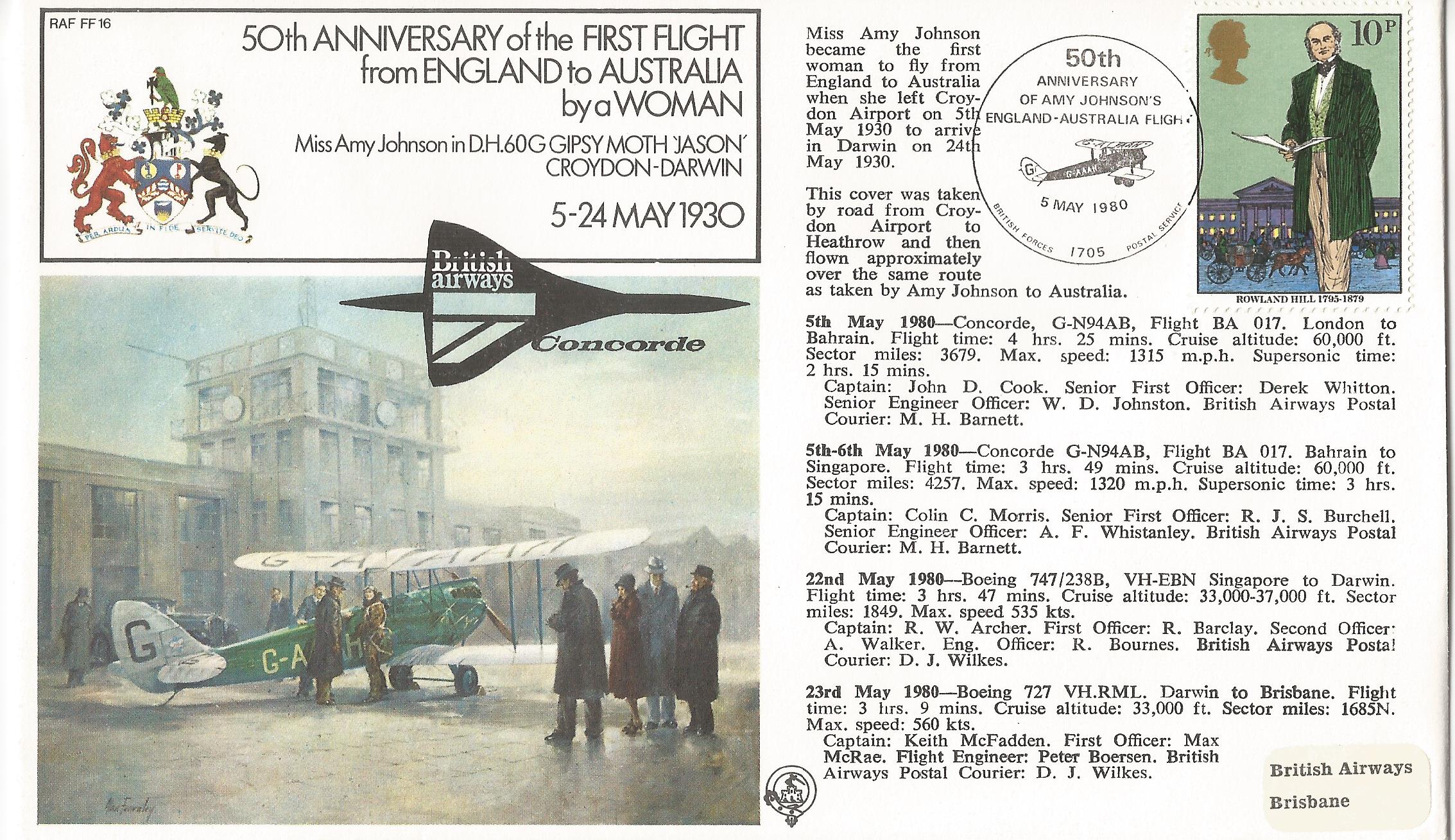 50th Anniversary of Amy Johnson's  England - Australia Flight BFPS 1705_4195