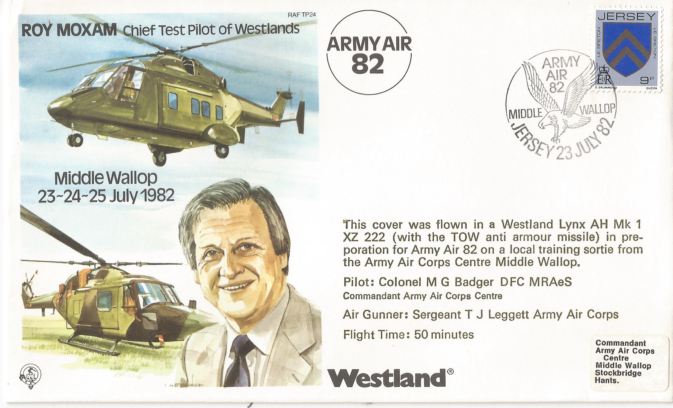 Army Air 82 Middle Wallop Jersey_J120