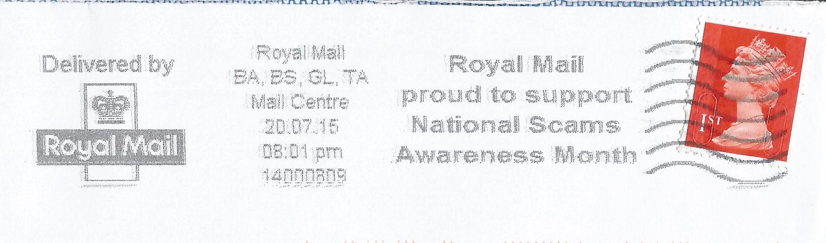 Royal Mail proud to support National Scams Awareness Month_GS 5756