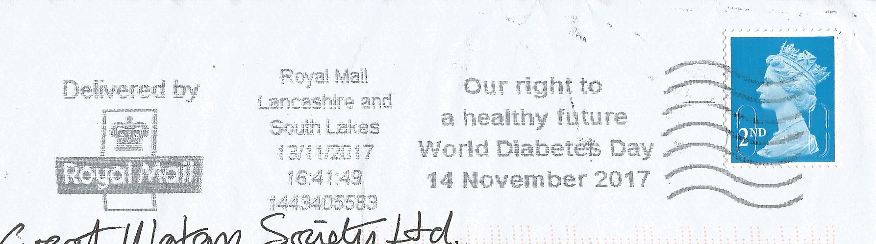 Our right to a healthy future World Diabetes Day 14 November 2017