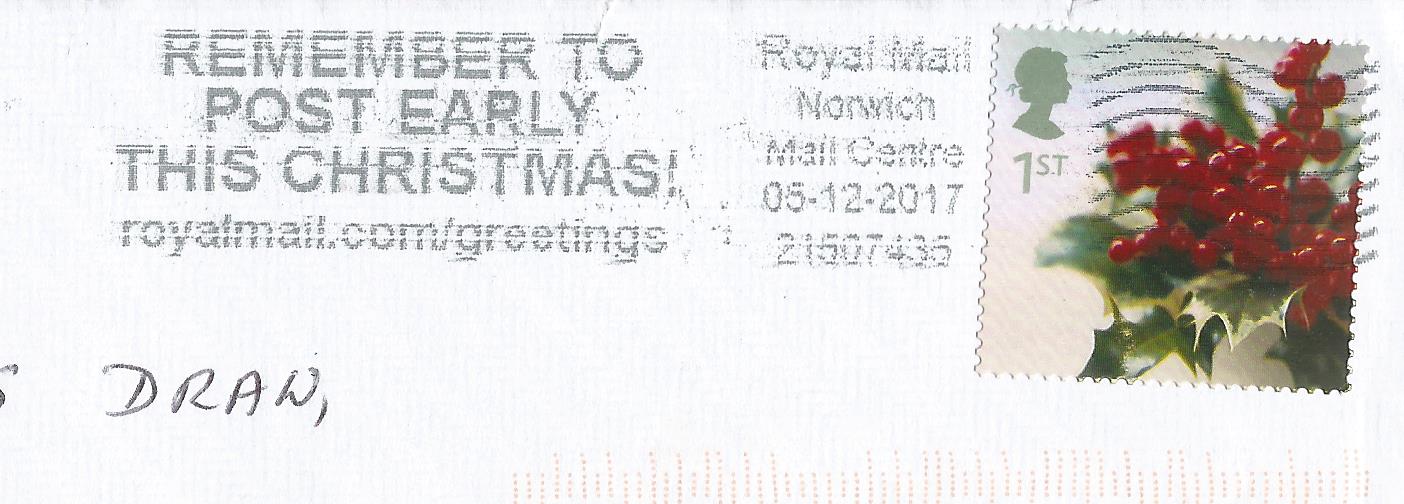 Remember to Post Early This Christmas royalmail.com/greetings