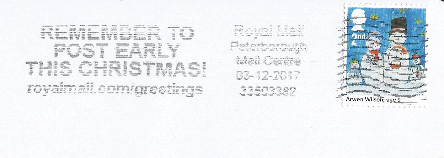 Remember to Post Early This Christmas royalmail.com/greetings