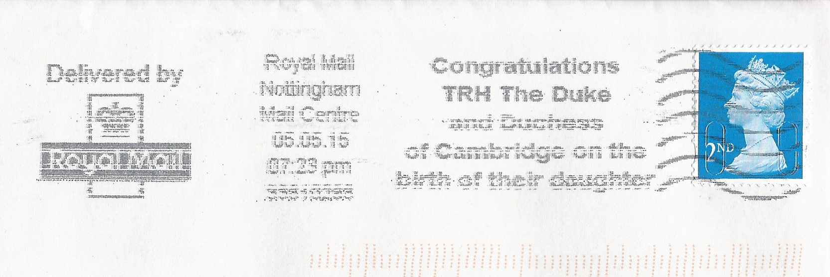 Congratulations TRH The Duke and Duchess of Cambridge on the birth of their daughter